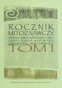 Rocznik mitoznawczy Tom 1 -  - książka