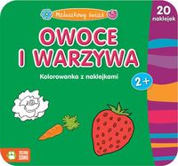 Maluszkowy Świat Owoce i warzywa - - książka
