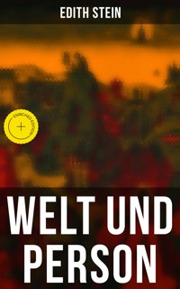 Welt und Person - Edith Stein - ebook