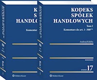 Kodeks spółek handlowych Komentarz Tom 1-2 - Andrzej Kidyba - książka