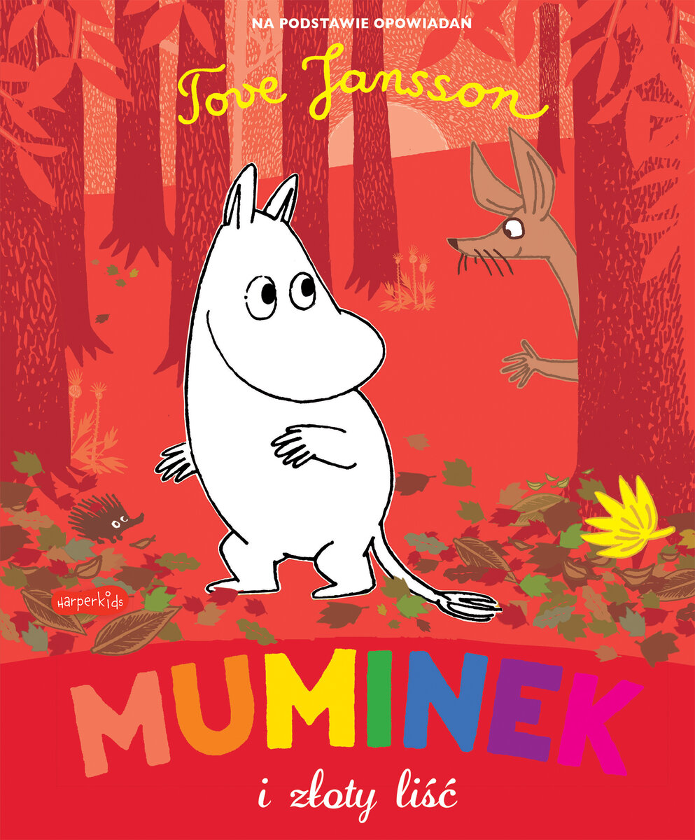 Muminek i złoty liść - Richard Dungworth, Tove Jansson - książka