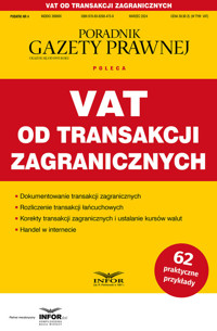 VAT od transakcji zagranicznych Podatki -  - książka