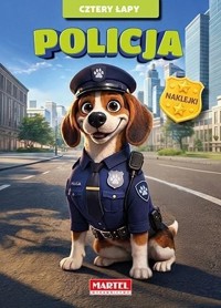 Cztery łapy. Policja z naklejkami - Maciej Ratajczyk - książka