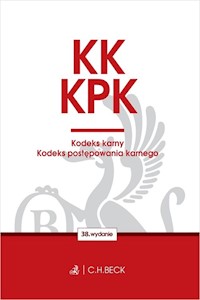 Kodeks karny Kodeks postępowania karnego -  - książka