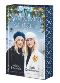 Świąteczna zamiana (ilustrowane brzegi) - Daria Kaszubowska - książka