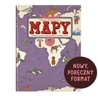 MAPY. Edycja fioletowa. Obrazkowa podróż po lądach, morzach i kulturach świata (format podręczny) - Daniel Mizieliński, Aleksandra Mizielińska - książka