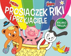 Prosiaczek Riki i przyjaciele -  - książka