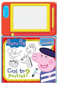 Peppa Pig. Tablica z Pomysłami. Czyj to portret - zbiorowa praca - książka