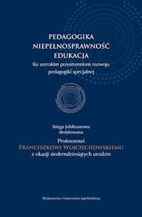 Pedagogika - niepełnosprawność - edukacja -  - książka