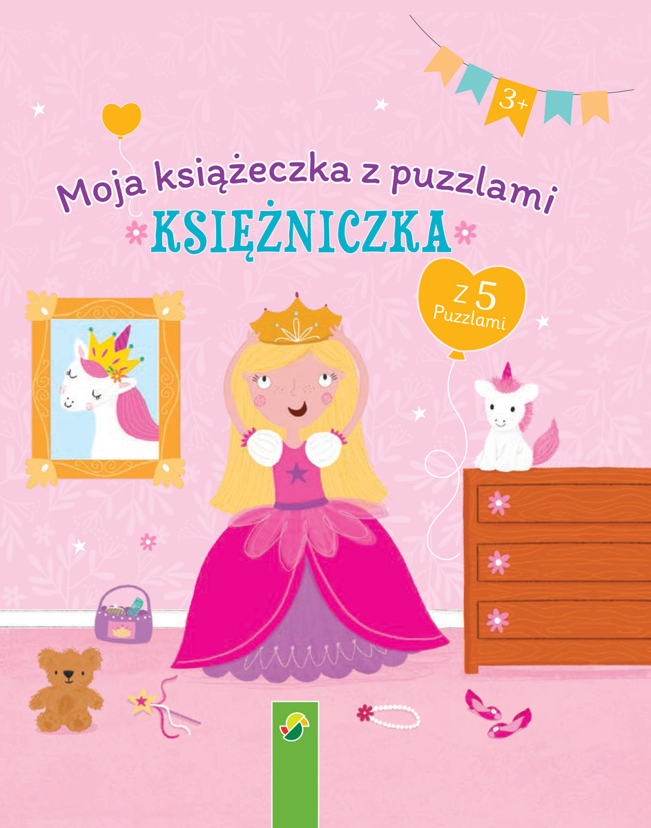 Moja książeczka z puzzlami. Księżniczka - zbiorowa praca - książka