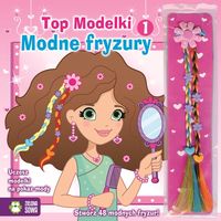Top Modelki 1 Modne fryzury -  - książka