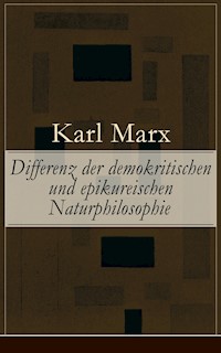 Differenz der demokritischen und epikureischen Naturphilosophie - Karl Marx - ebook
