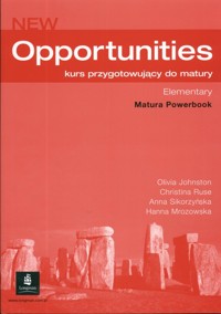 Opportunities Elementary Matura Powerbook - Johnston Olivia - książka
