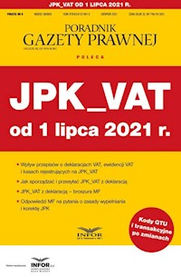 JPK_VAT od 1 lipca 2021 -  - książka