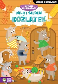 Czytam i rozwiązuję Wilk i siedem koźlątek -  - książka