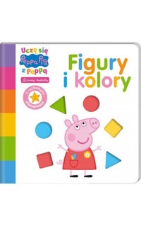 Peppa Pig Uczę się z Peppą cz. 1 Figury i kolory - null null - książka