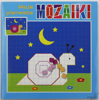 Moje pierwsze mozaiki - niebieska -  - książka