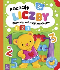 Poznaję liczby. Uczę się, koloruję, naklejam - Sylwia Kajdana - książka