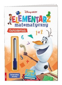 Disney uczy mix Elementarz matematyczny Ćwiczenia -  - książka