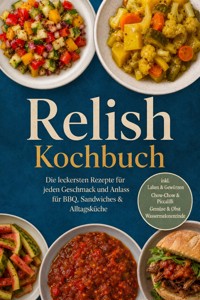 Relish Kochbuch: Die leckersten Rezepte für jeden Geschmack und Anlass – für BBQ, Sandwiches & Alltagsküche – inkl. Laken & Gewürzen, Chow-Chow & Piccalilli, Gemüse & Obst, Wassermelonenrinde - Alex Gärtner - ebook