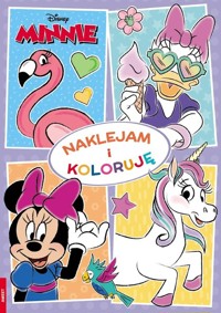 Minnie Naklejam I Koloruję -  - książka