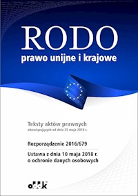 RODO prawo unijne i krajowe -  - książka