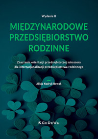 Międzynarodowe przedsiębiorstwo rodzinne - Alicja Hadryś-Nowak - książka