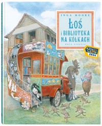 Łoś i biblioteka na kółkach - Moore Inga - książka