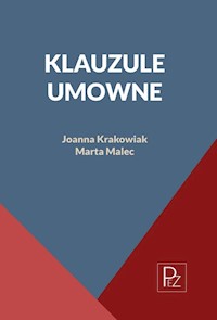 Klauzule umowne - Krakowiak Joanna, Malec Marta - książka