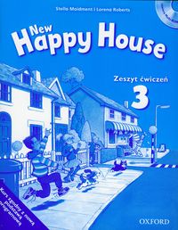New Happy House 3 Zeszyt ćwiczeń z płytą CD - Maidment Stella, Roberts Lorena - książka
