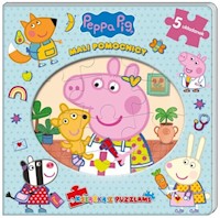 Peppa Pig Książka z puzzlami Mali pomocnicy -  - książka