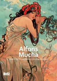 Alfons Mucha - zeszyt do kolorowania - Niemiec-Szywała Edyta - książka