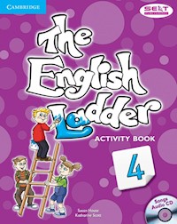 The English Ladder 4 Activity Book +CD - House Susan, Scott Katharine - książka