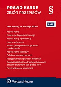Prawo karne Zbiór przepisów -  - książka