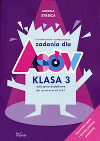Zadania dla Asów 3 Ćwiczenia dodatkowe do matematyki - Jadwiga Stasica - książka