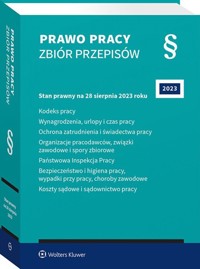 Prawo pracy Zbiór przepisów -  - książka
