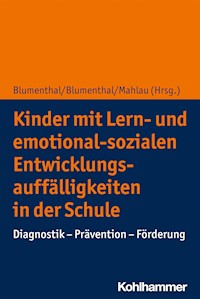 Kinder mit Lern- und emotional-sozialen Entwicklungsauffälligkeiten in der Schule -  - ebook
