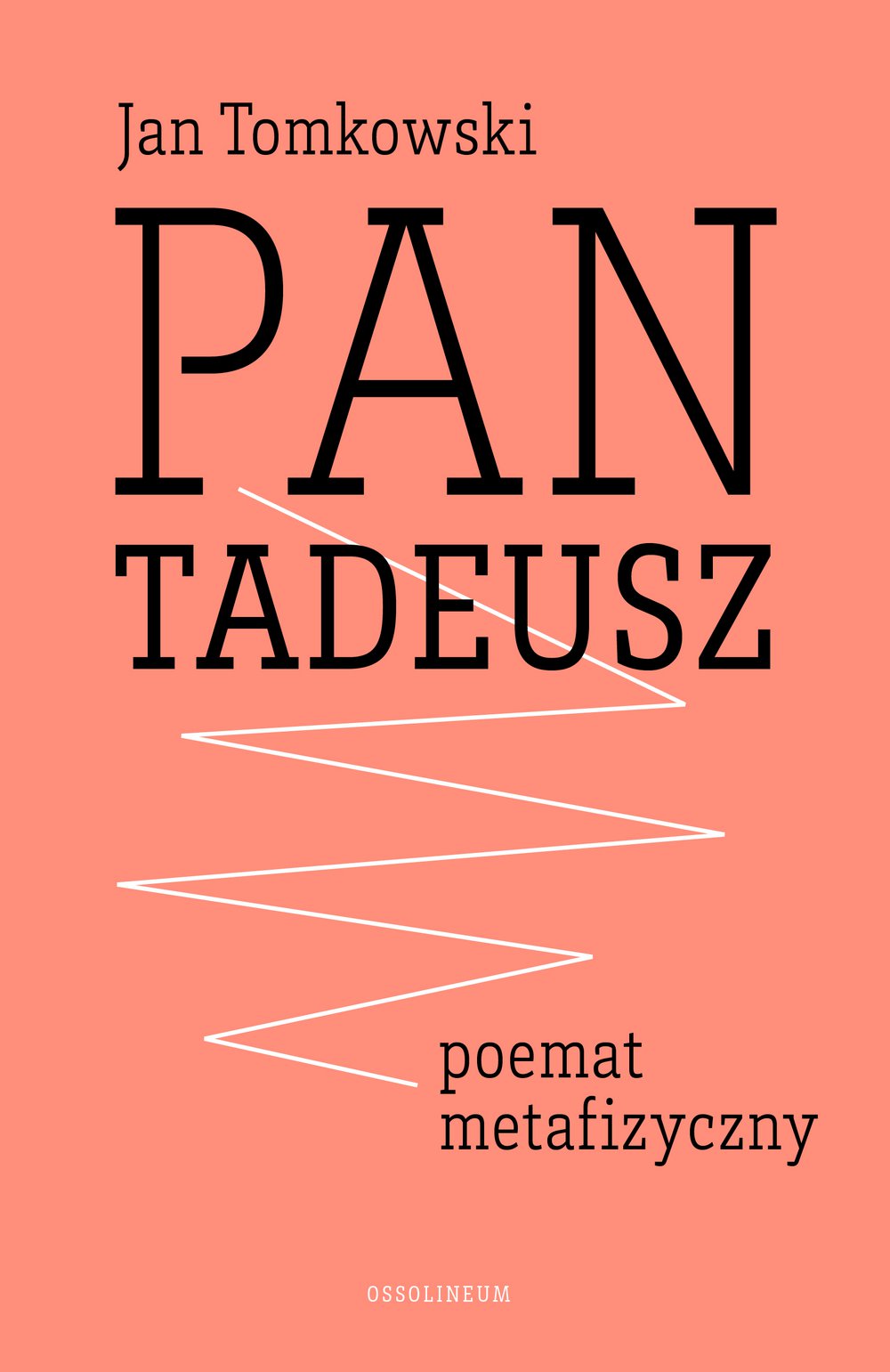 Okładka:"Pan Tadeusz" - poemat metafizyczny 
