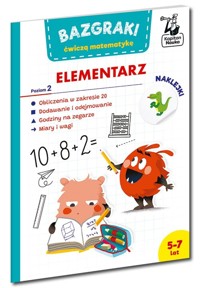 Bazgraki ćwiczą matematykę. Elementarz. Poziom 2 - Leszek Rogala - książka
