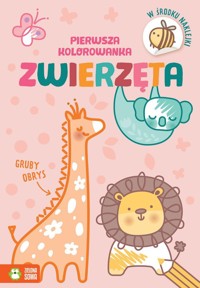 Pierwsza kolorowanka Gruby obrys  Zwierzęta -  - książka