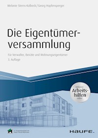 Die Eigentümerversammlung - inkl. Arbeitshilfen online - Melanie Sterns-Kolbeck - ebook