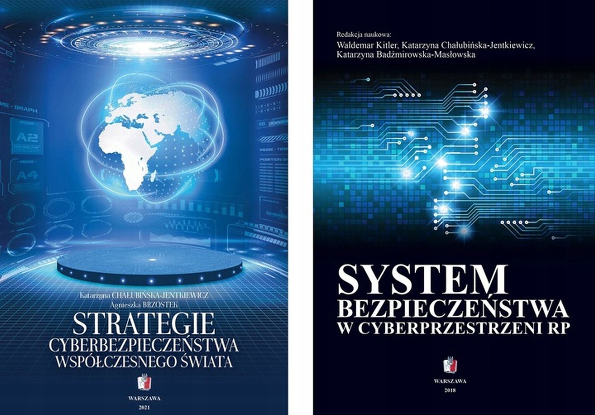 CYBERBEZPIECZEŃSTWO W POLSCE I NA ŚWIECIE Pakiet 2 książki