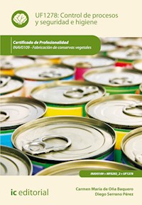 Control de procesos y seguridad e higiene. INAV0109 - Carmen María de Oña Baquero - ebook