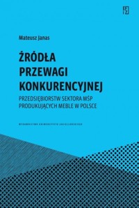 Źródła przewagi konkurencyjnej - Janas Mateusz - książka