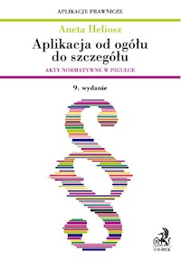 Aplikacja od ogółu do szczegółu - Aneta Heliosz - książka