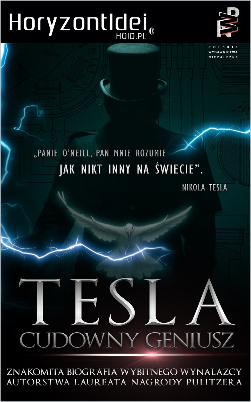 Okładka:Tesla. Cudowny geniusz [PRODIGAL GENIUS. THE LIFE OF NIKOLA TESLA] 