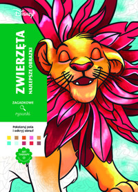 Art therapy. Kolorowanka antystresowa. Disney. Zwierzęta. Najlepsze obrazki. Zagadkowe rysunki -  - książka