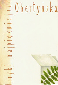 Liryki najpiękniejsze. Obertyńska - Beata Obertyńska - ebook