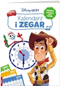 Disney Uczy Filmy Kalendarz i zegar -  - książka