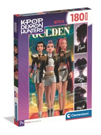Puzzle 180 Super K-Pop Demon Hunters -  - książka